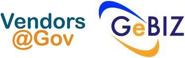vendors@gov & GeBiz logos